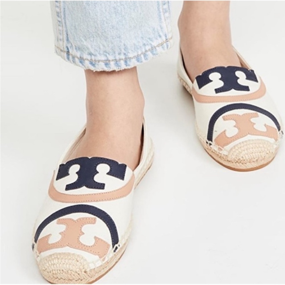 24hr markdown New authentic Tory burch poppy espadrilles